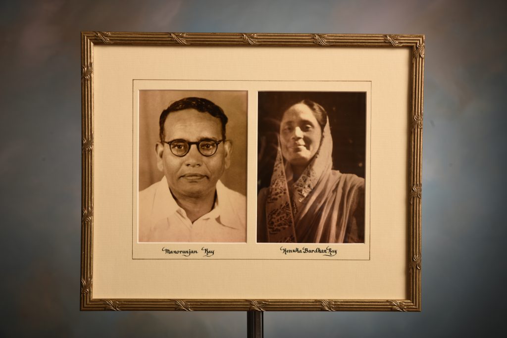 restored photos with calligraphy